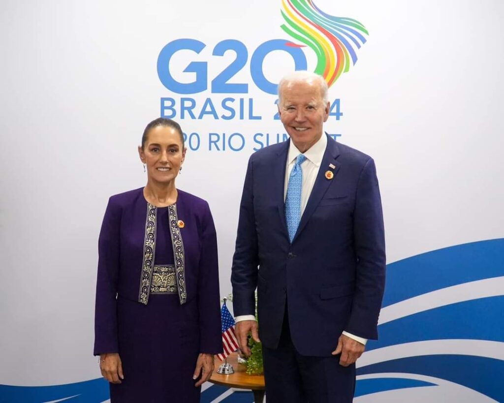 Asiste la Presidenta Claudia Sheinbaum Pardo al G20.