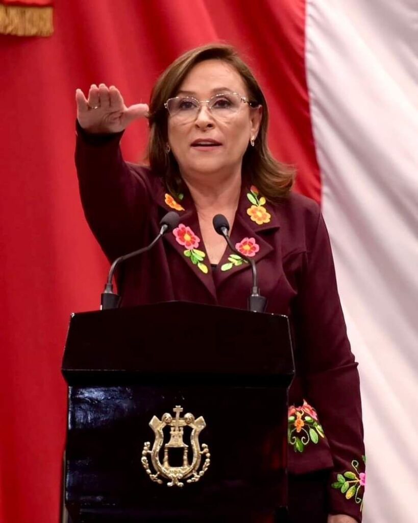 Rocío Nahle, ya es  Gobernadora Constitucional de Veracruz.