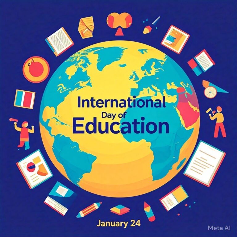 24 de Enero día Internacional de la Educación.