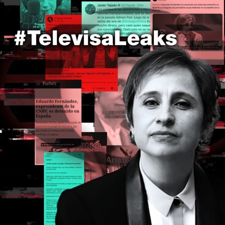 TelevisaLeaks: investigación revela que Televisa operó campañas de desinformación.