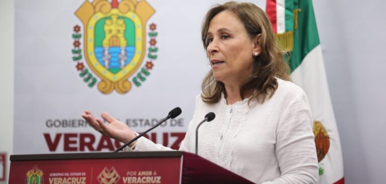 Rocío Nahle anuncia suspensión de inicio de obras por proceso electoral.
